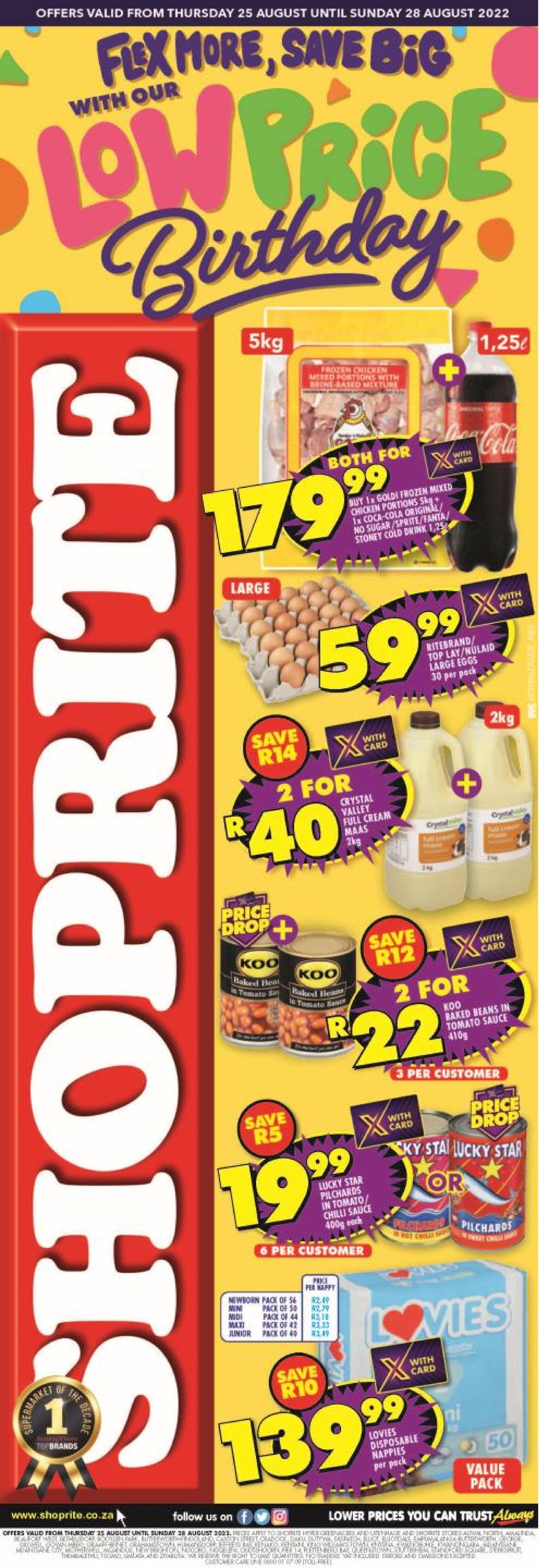 Shoprite Catalogue from 2022/08/25