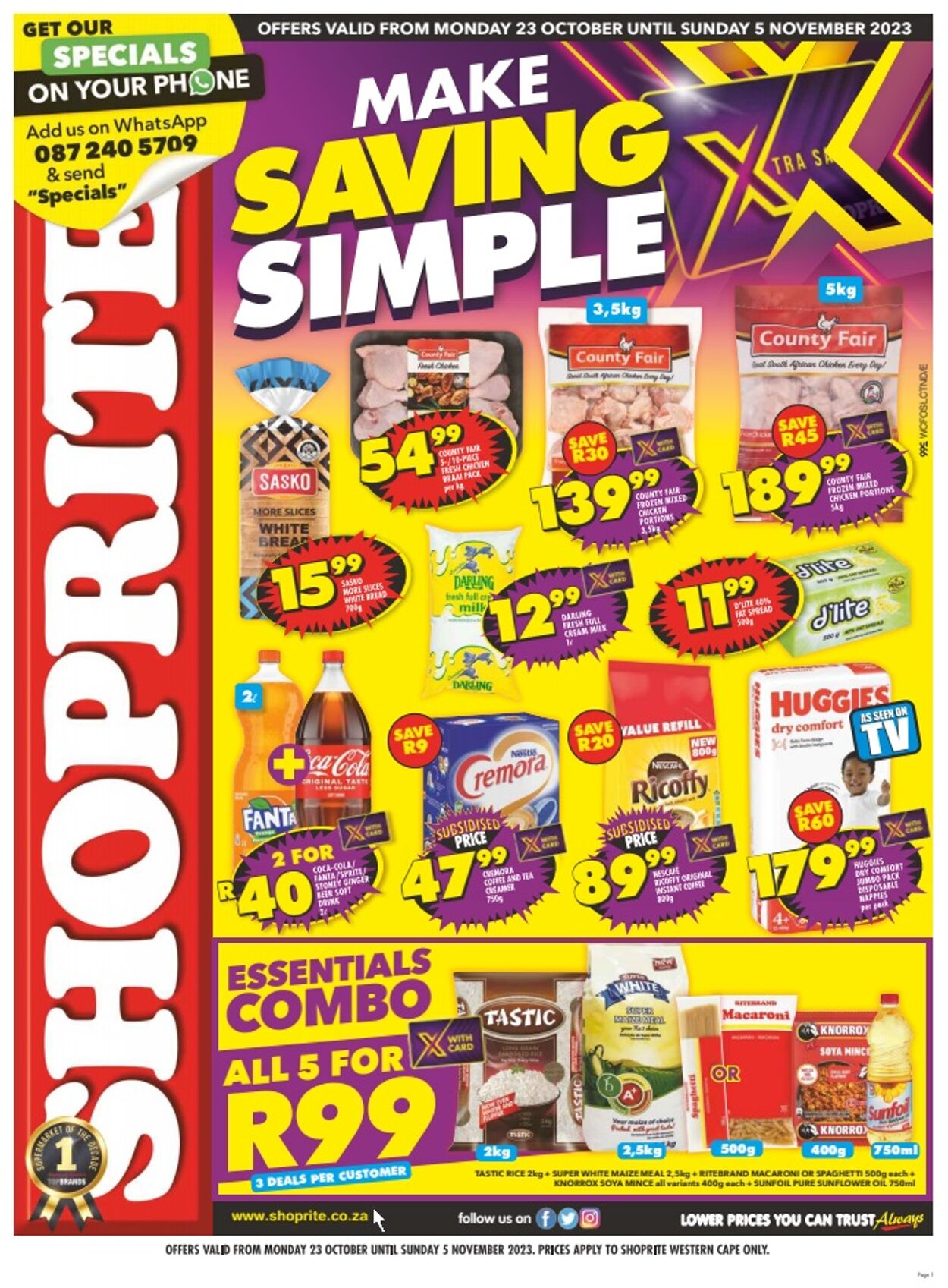 Shoprite Catalogue from 2023/10/23