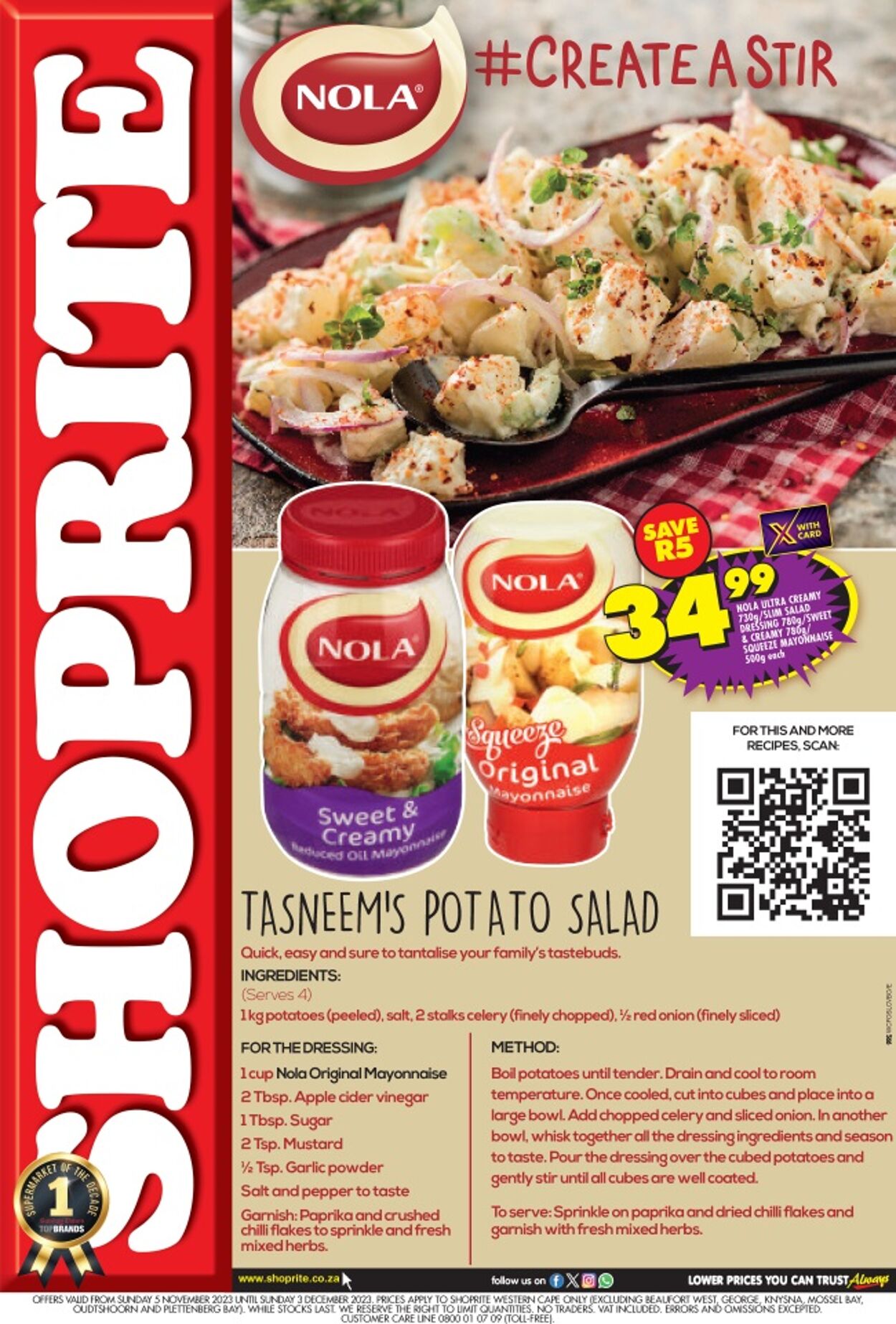 Shoprite Catalogue from 2023/11/05