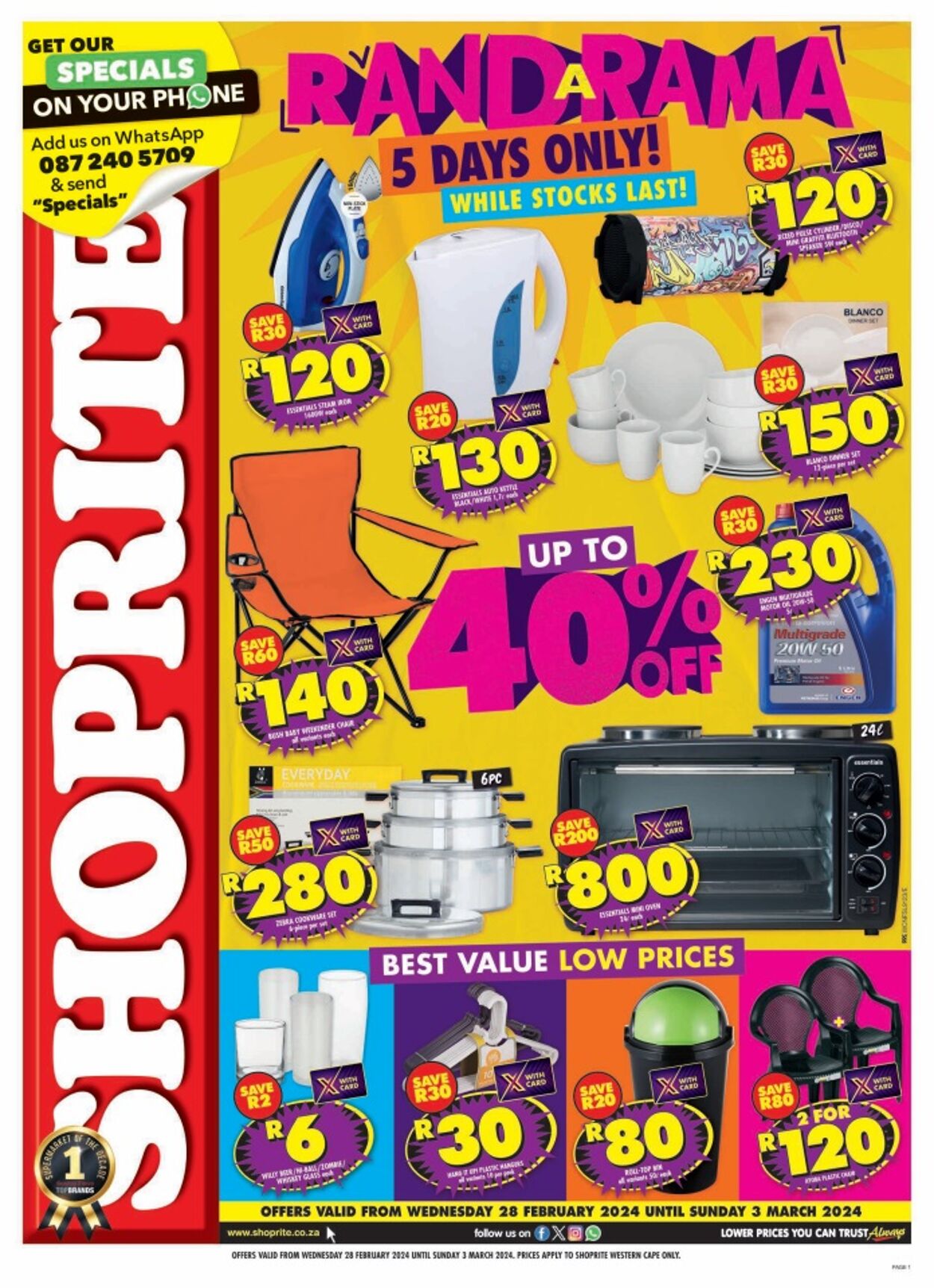 Shoprite Catalogue from 2024/02/28