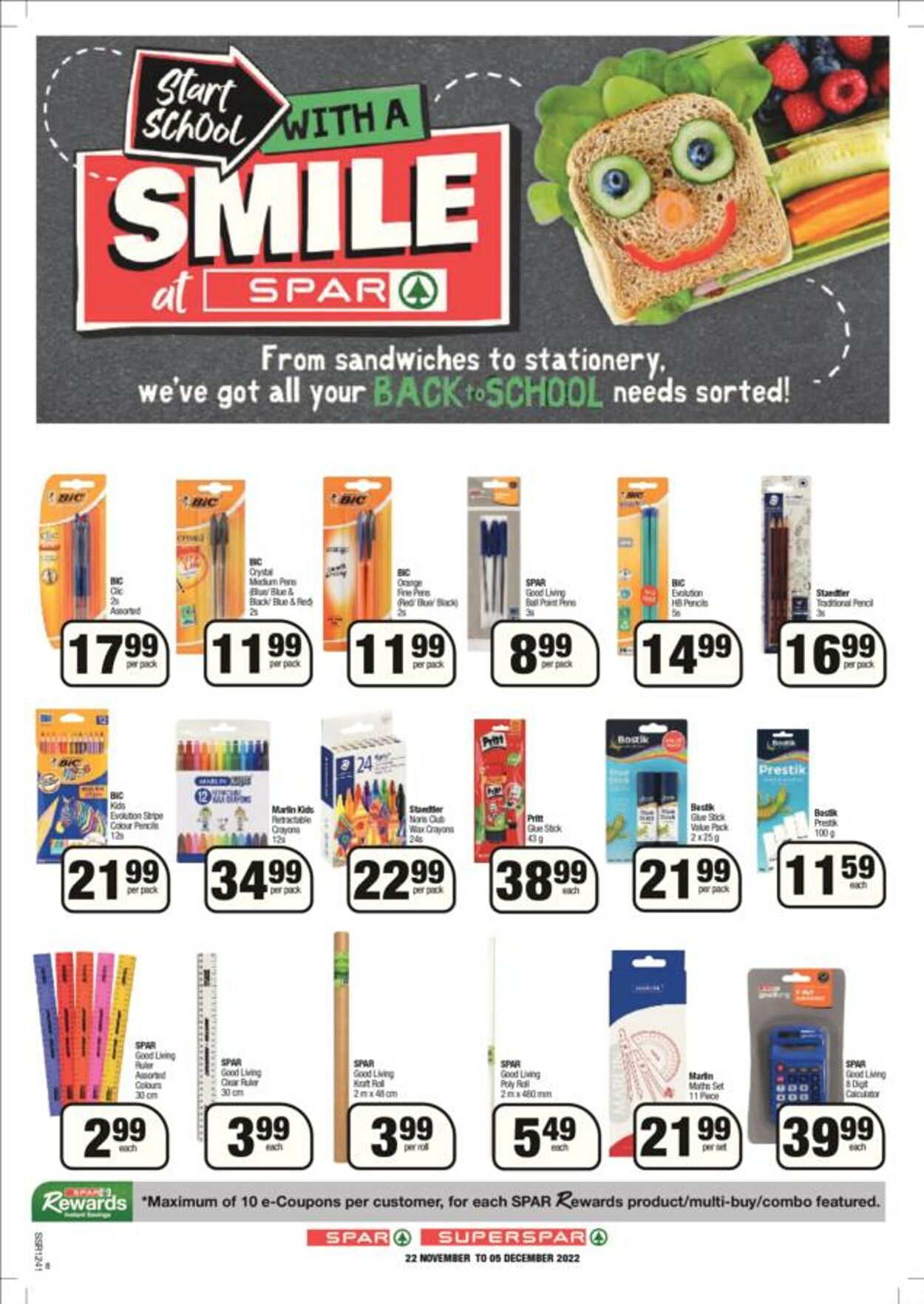 SPAR Catalogue from 2022/11/22