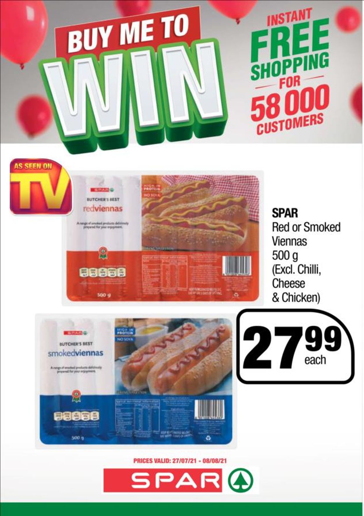 SPAR Catalogue from 2021/07/27