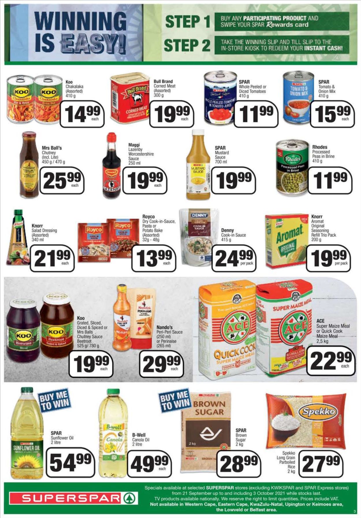 SPAR Catalogue from 2021/09/21