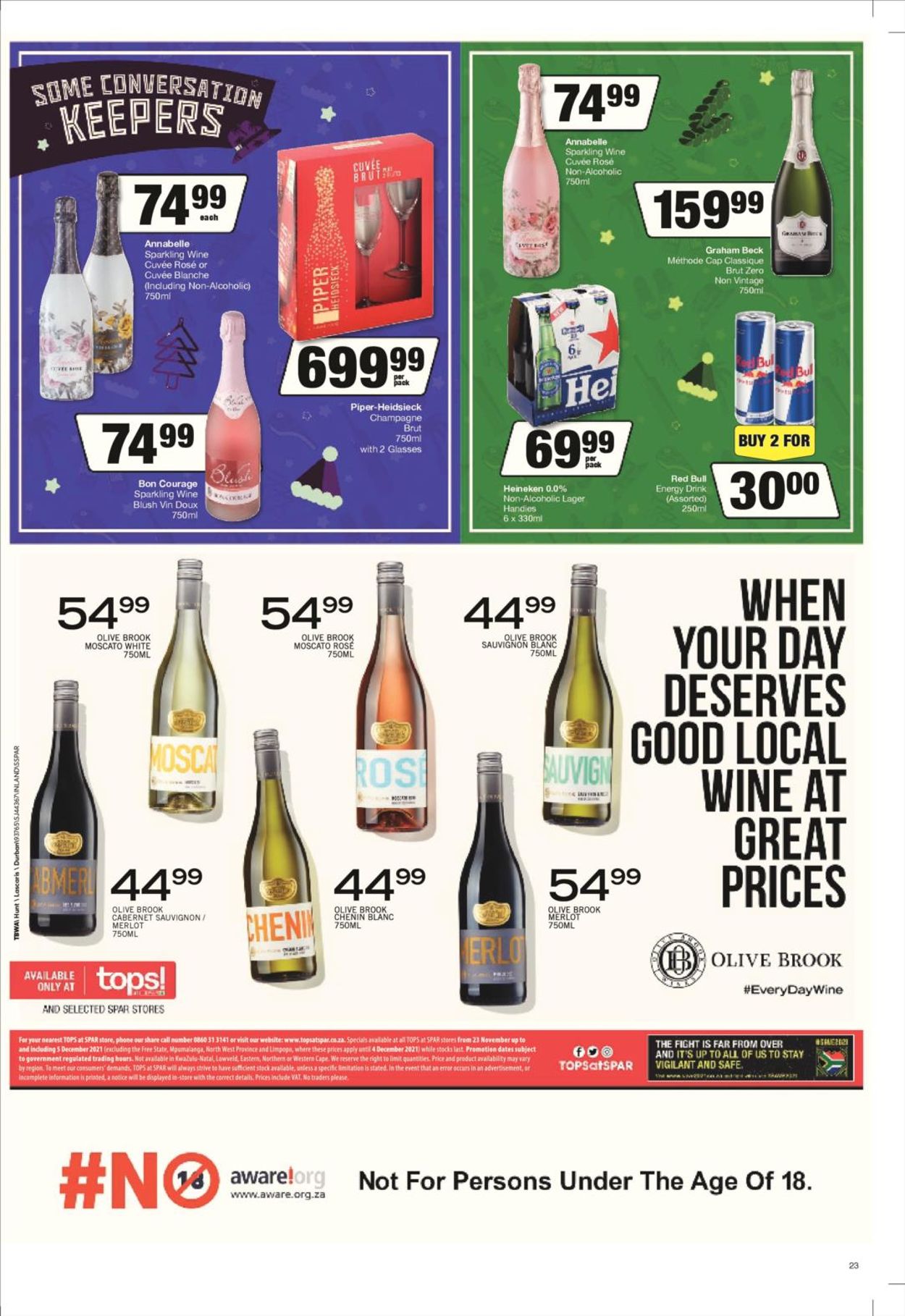 SPAR Catalogue from 2021/11/23