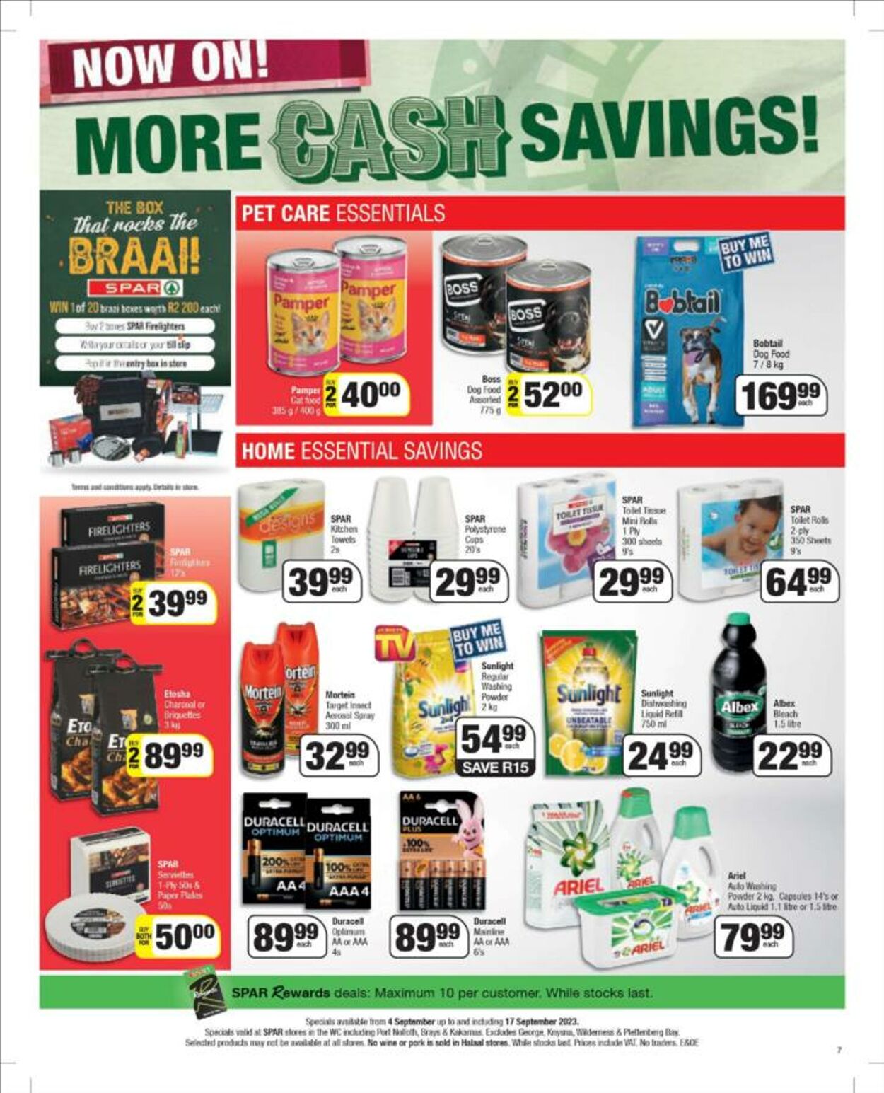 SPAR Catalogue from 2023/09/04