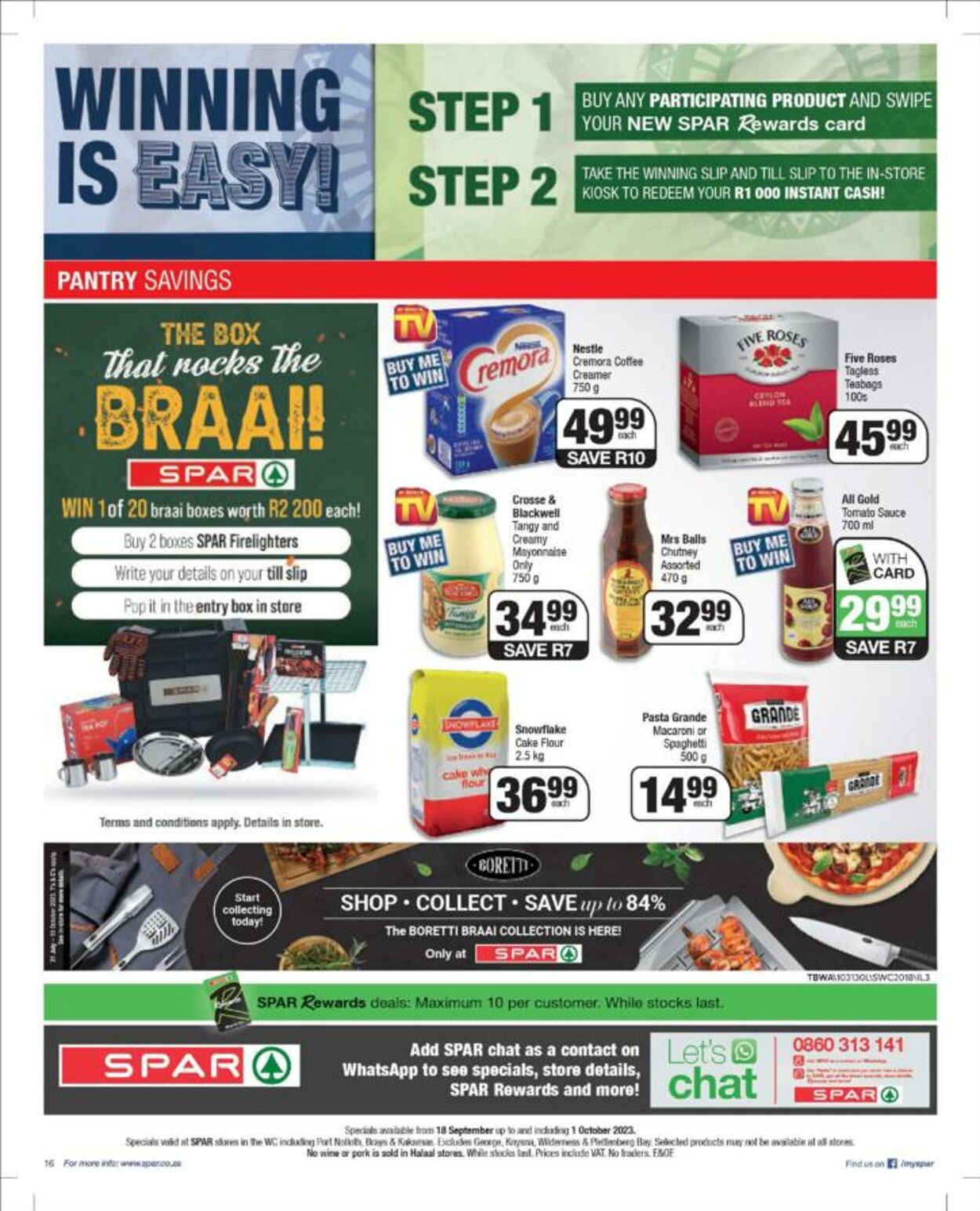 SPAR Catalogue from 2023/09/19