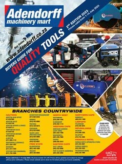 Catalogue Adendorff Machinery Mart from 2023/07/01