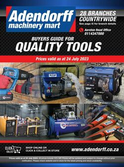 Catalogue Adendorff Machinery Mart from 2023/07/24