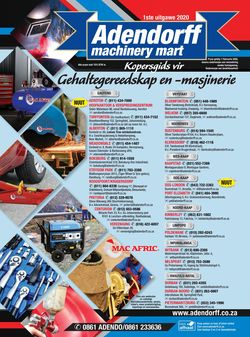 Catalogue Adendorff Machinery Mart from 2020/02/01