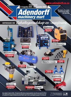 Catalogue Adendorff Machinery Mart from 2020/08/31