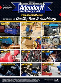 Adendorff Machinery Mart Catalogue from 2020/09/14