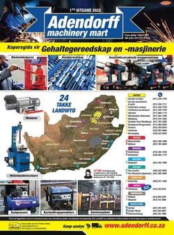 Catalogue Adendorff Machinery Mart from 2022/02/14