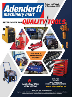 Catalogue Adendorff Machinery Mart from 2023/12/18