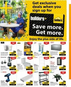 Current catalogue Builders Warehouse