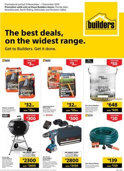 Catalogue Builders Warehouse from 2019/11/19