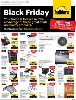 Builders Warehouse Catalogue from 2019/11/29