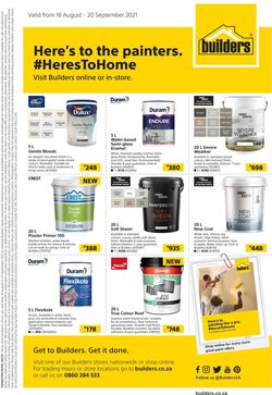 Builders Warehouse Catalogue from 2021/08/16