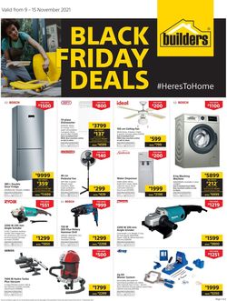 Builders Warehouse Catalogue from 2021/11/09