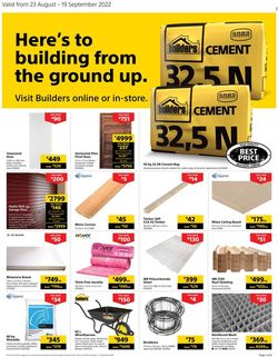 Catalogue Builders Warehouse from 2022/08/23