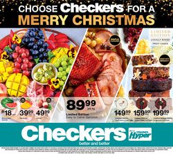 Catalogue Checkers Xtra Merry Christmas 2020 from 2020/12/15