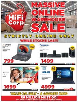 Catalogue HiFi Corp from 2019/07/29