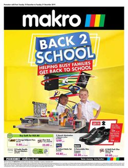 Catalogue Makro from 2019/12/10
