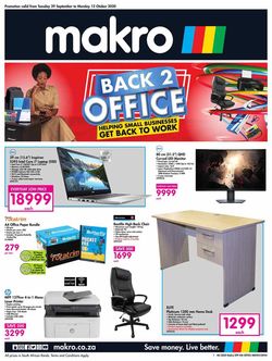 Catalogue Makro from 2020/09/29