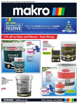 Catalogue Makro Christmas 2020 from 2020/11/29
