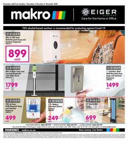 Catalogue Makro from 2020/12/01