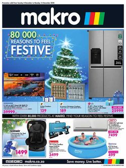 Catalogue Makro Christmas 2020 from 2020/12/08