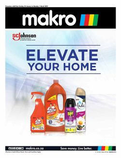 Catalogue Makro Elevate Your Home 2021 from 2021/01/24