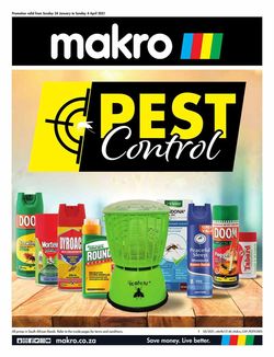 Catalogue Makro Pest Control 2021 from 2021/01/24