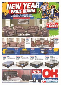 Catalogue OK Furniture from 2021/12/27
