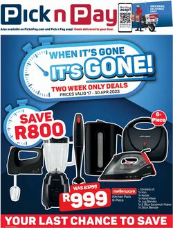 Catalogue Pick n Pay from 2023/04/17