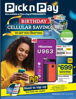 Catalogue Pick n Pay from 2023/06/19