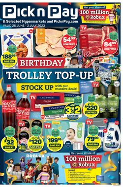 Catalogue Pick n Pay from 2023/06/26