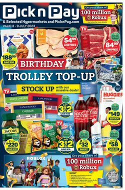 Catalogue Pick n Pay from 2023/07/03