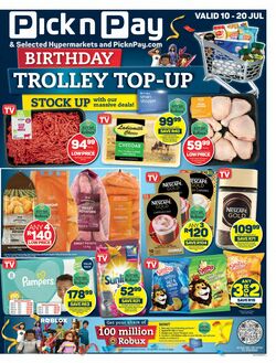 Catalogue Pick n Pay from 2023/07/10