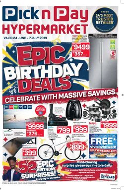 Catalogue Pick n Pay from 2019/06/24