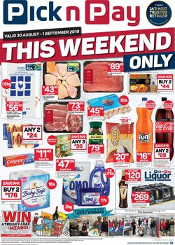 Catalogue Pick n Pay from 2019/08/30