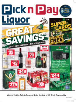 Catalogue Pick n Pay from 2019/09/20