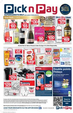 Catalogue Pick n Pay from 2019/11/18
