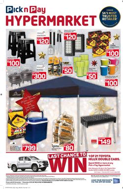 Catalogue Pick n Pay Christmas Catalogue 2019 from 2019/11/25