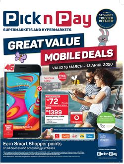 Catalogue Pick n Pay from 2020/03/16