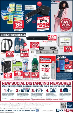 Catalogue Pick n Pay from 2020/05/11