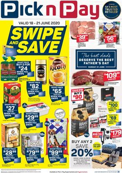 Catalogue Pick n Pay from 2020/06/18