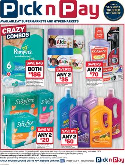 Catalogue Pick n Pay from 2020/08/11