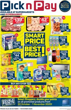 Catalogue Pick n Pay from 2020/10/26