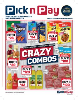 Catalogue Pick n Pay from 2020/11/09