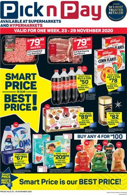 Catalogue Pick n Pay  Black Friday 2020 from 2020/11/23